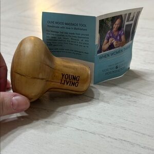 Young Living Olive  Wood Massage Tool.  NWOT
